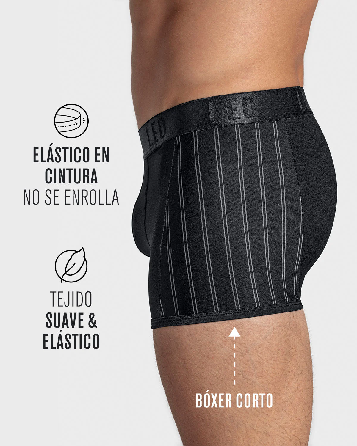 Perfect Fit Trunk with Contrast Details - Image 3