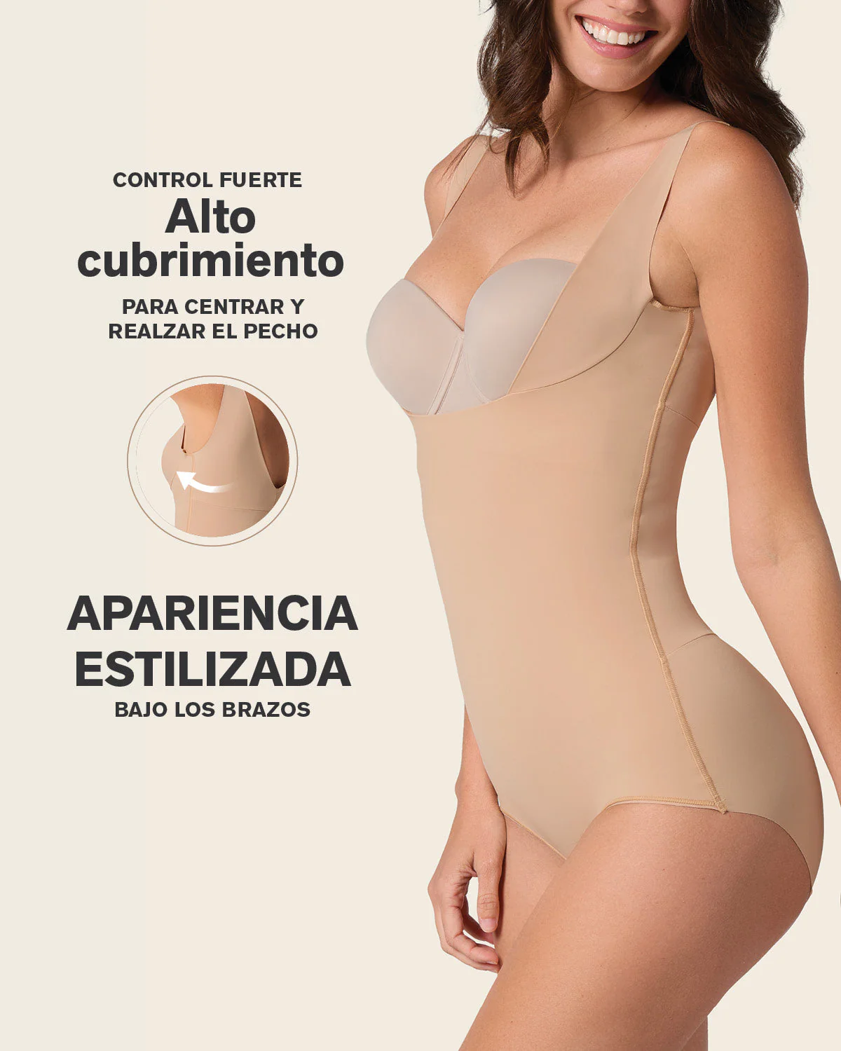 Plunge Back Classic Sculpting Body Shaper - Image 20