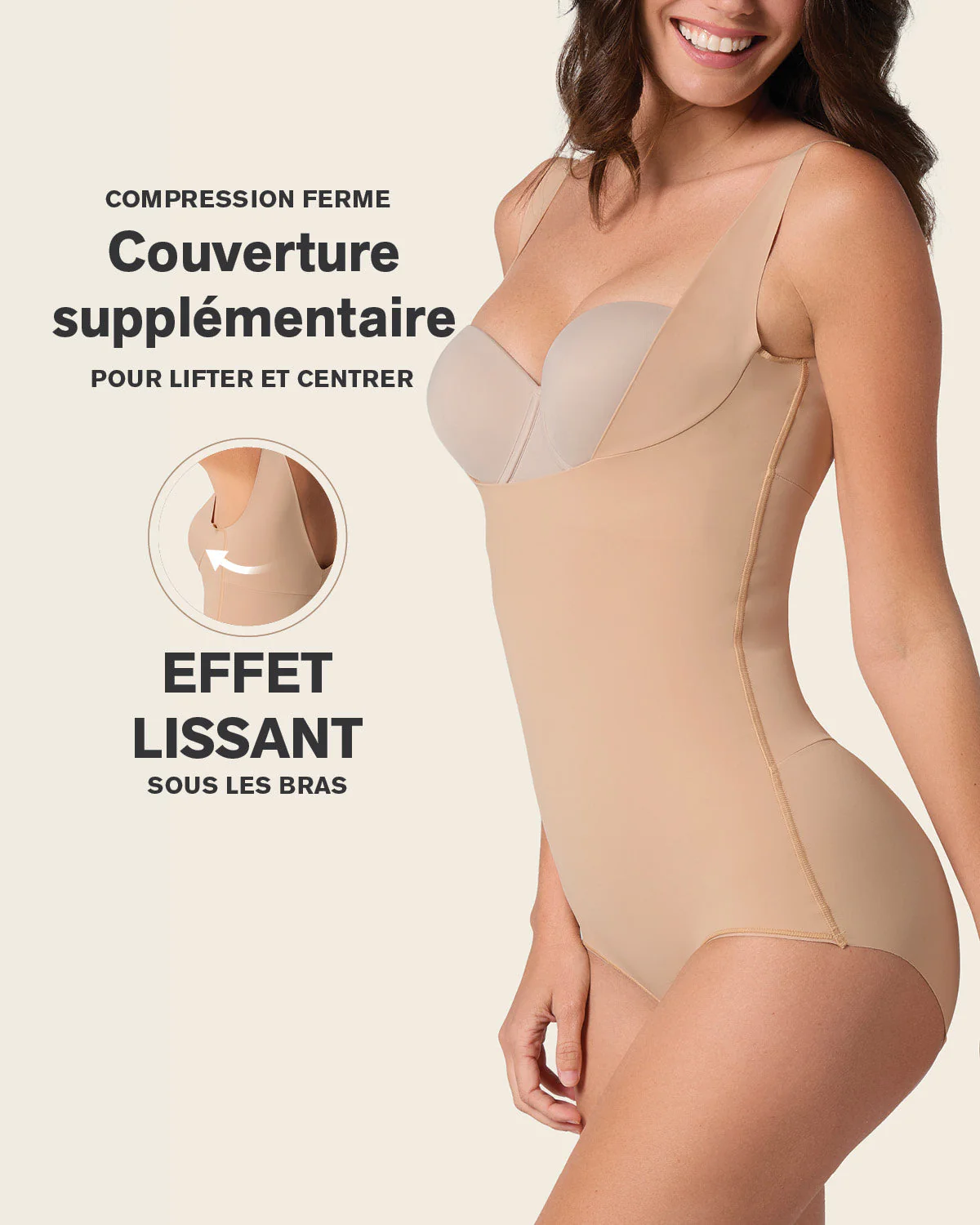Plunge Back Classic Sculpting Body Shaper - Image 26