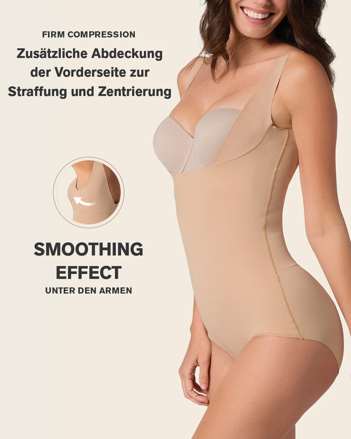 Plunge Back Classic Sculpting Body Shaper - Image 28