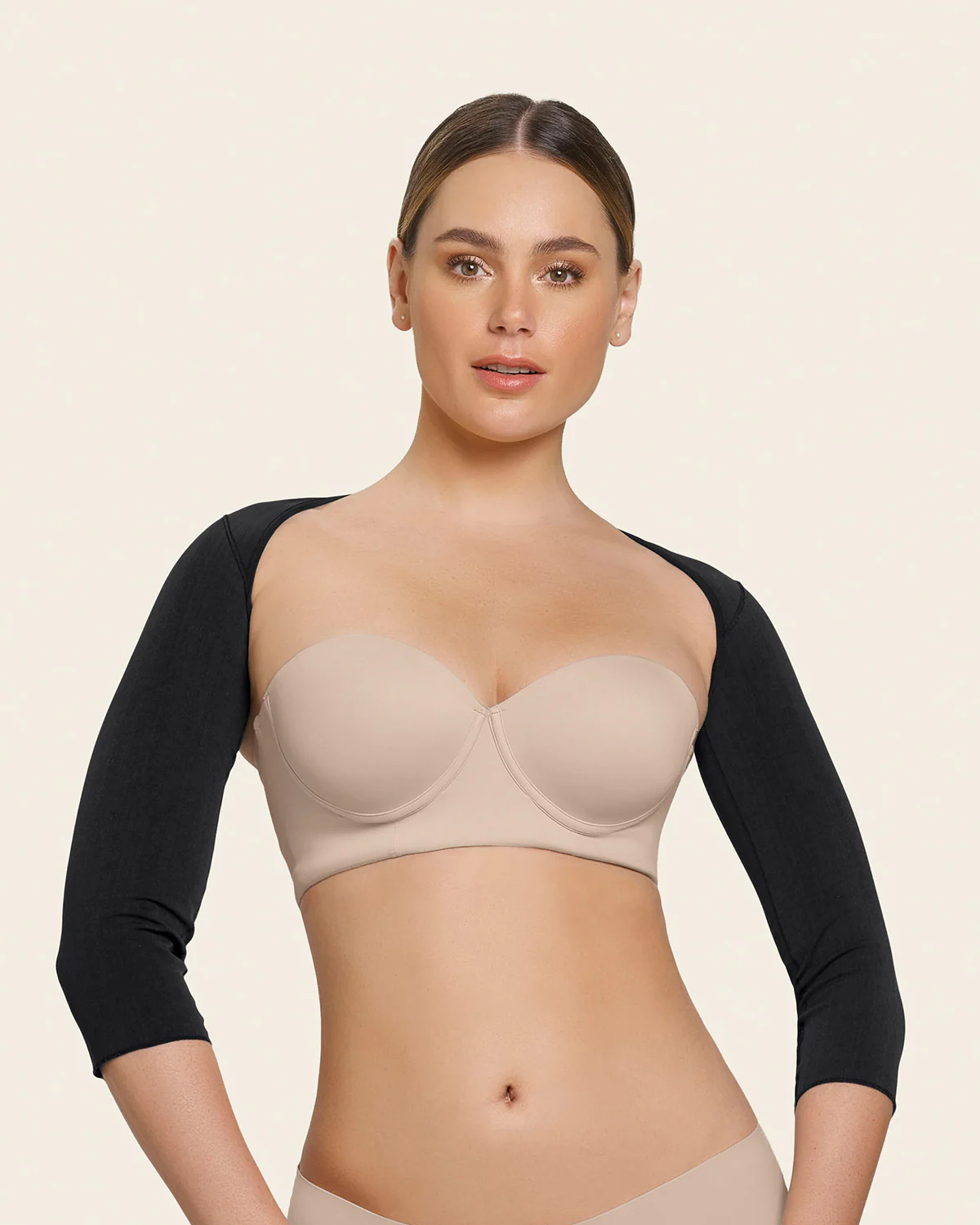 Post-Surgical ¾ Sleeve Arm Shaper with Back Closure - Image 2