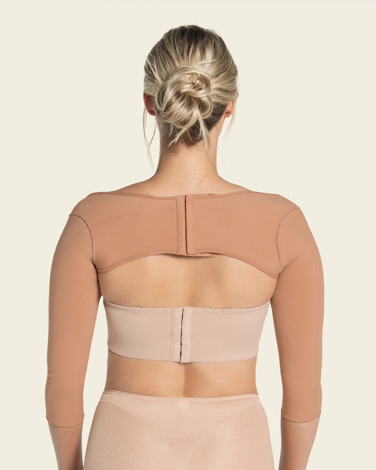Post-Surgical ¾ Sleeve Arm Shaper with Back Closure - Image 5