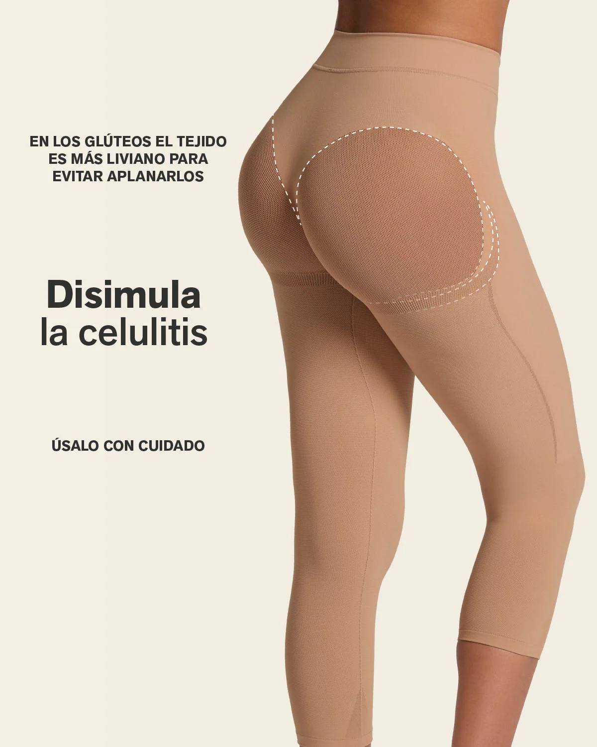 PowerStay Short + SmartShape Capri en Habano - Image 13
