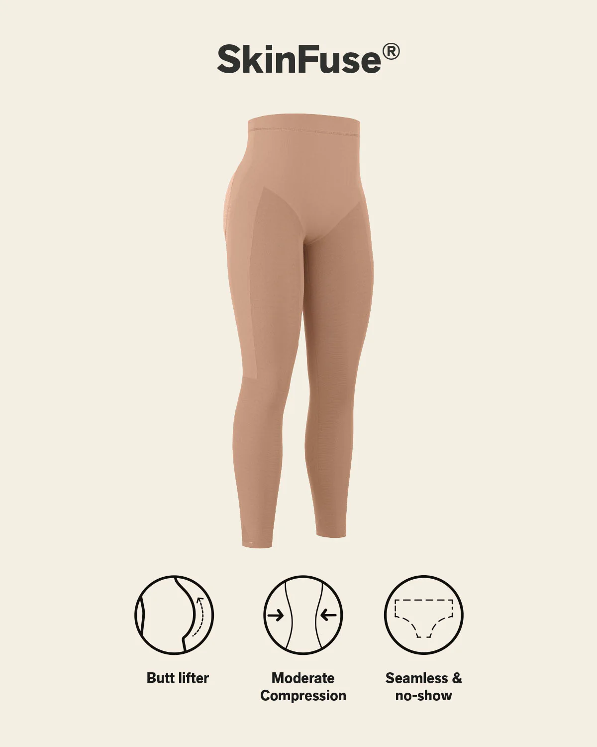 PowerStay Short + SmartShape Capri en Habano - Image 17