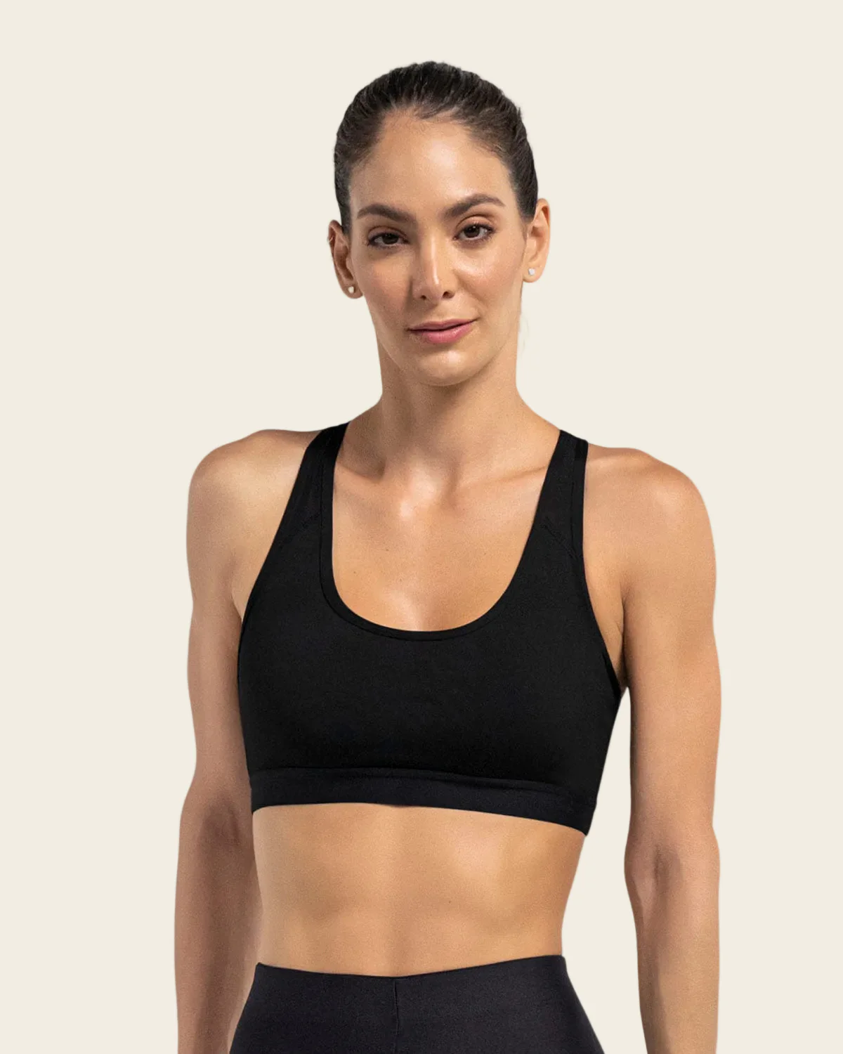 Quick-Dry Racerback Sports Bra