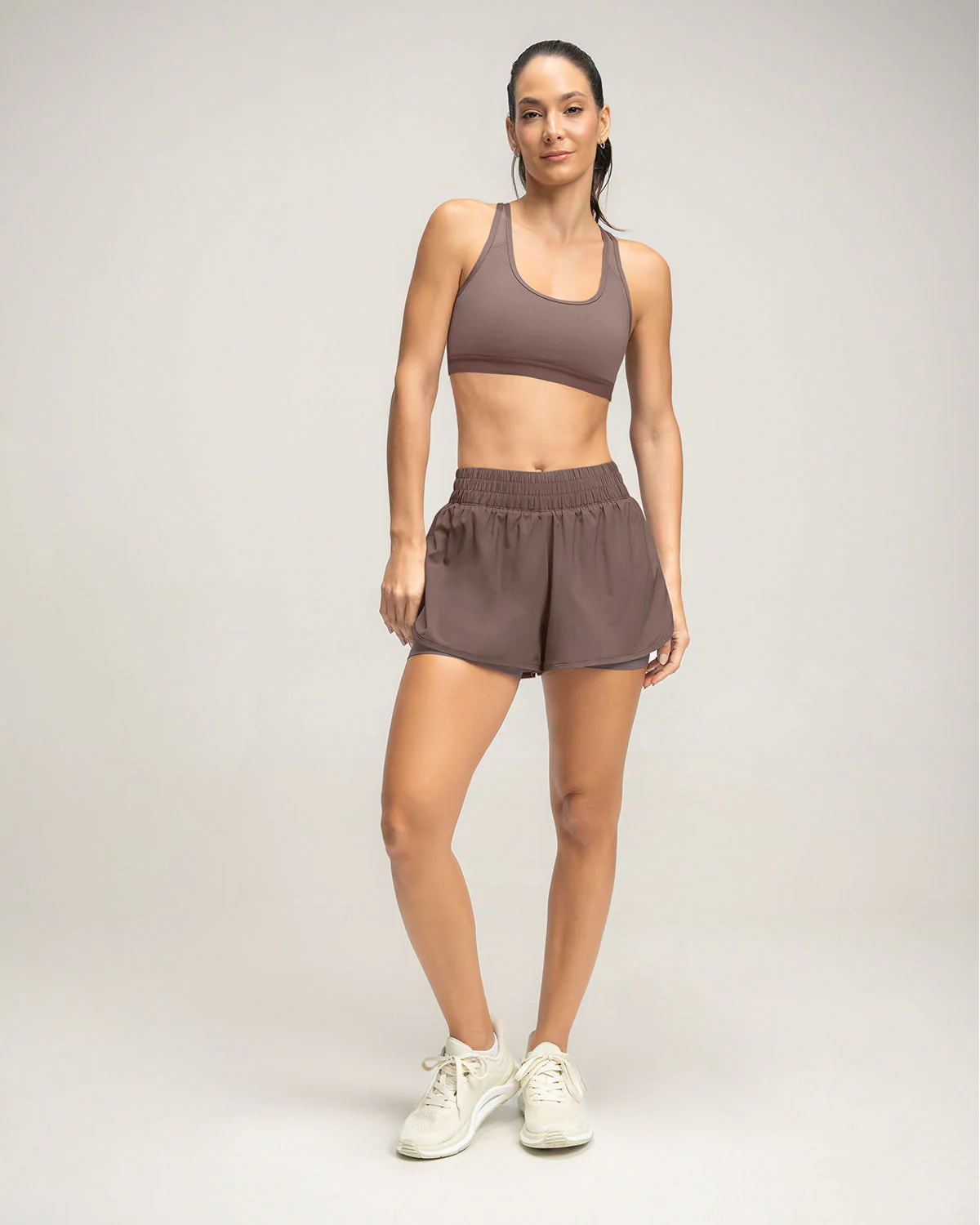 Quick-Dry Racerback Sports Bra - Image 16