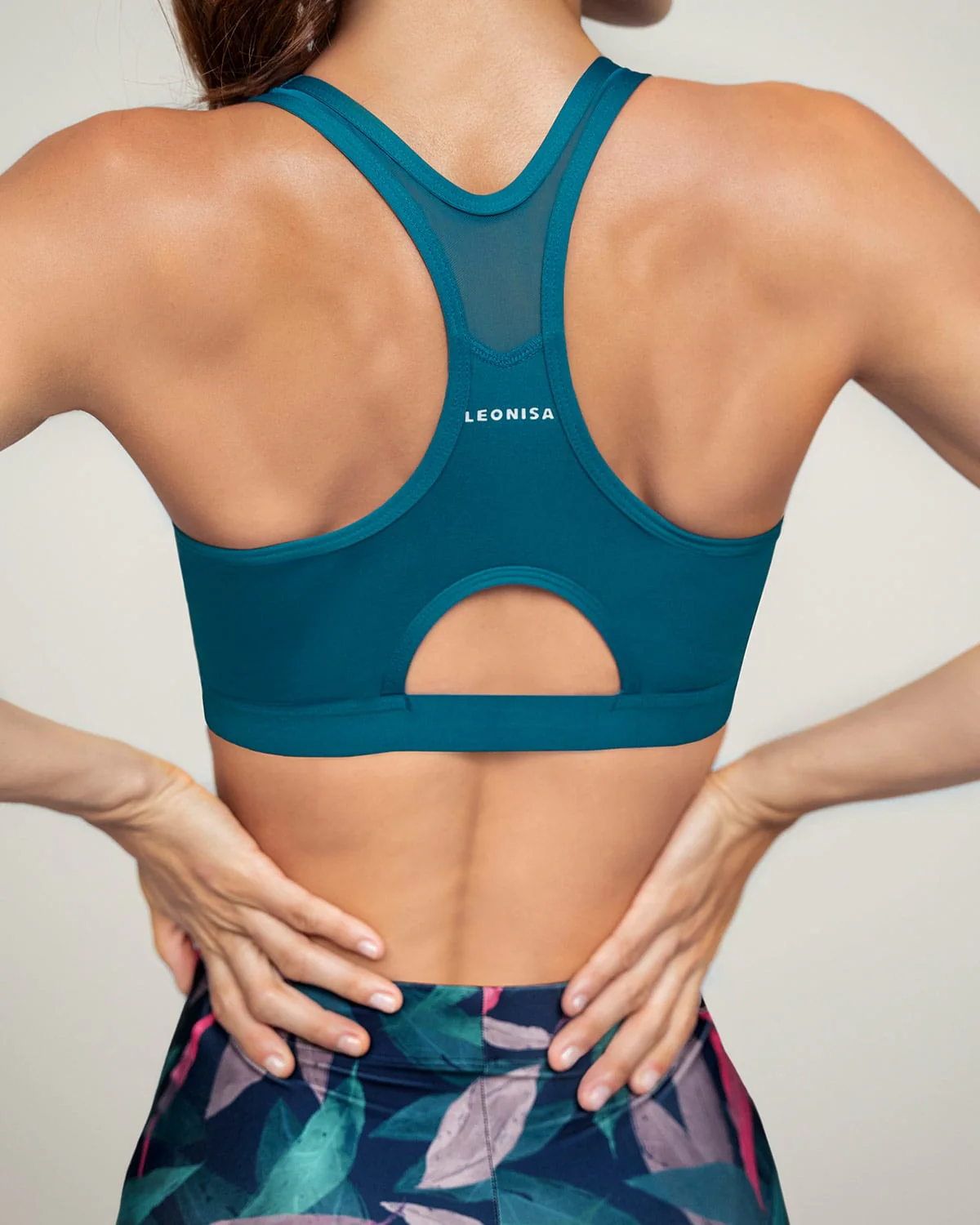 Quick-Dry Racerback Sports Bra - Image 21