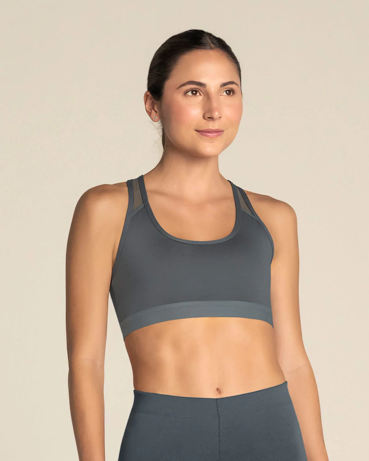 Quick-Dry Racerback Sports Bra - Image 23