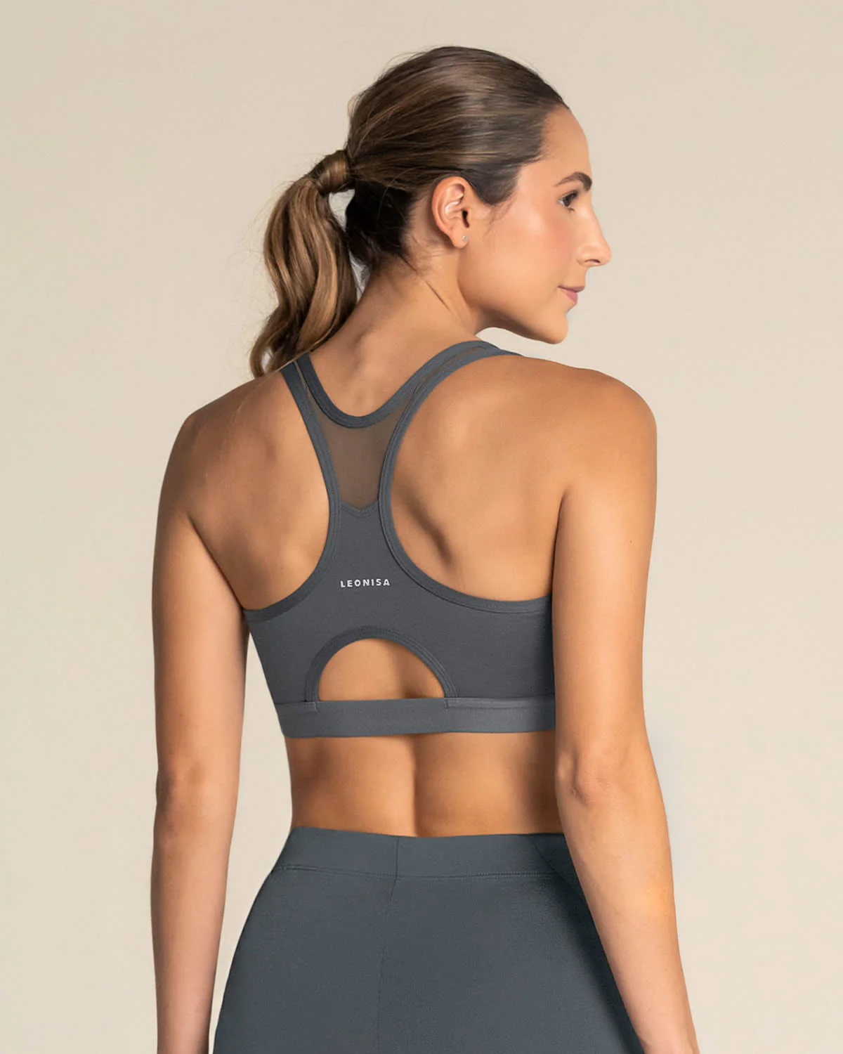 Quick-Dry Racerback Sports Bra - Image 24