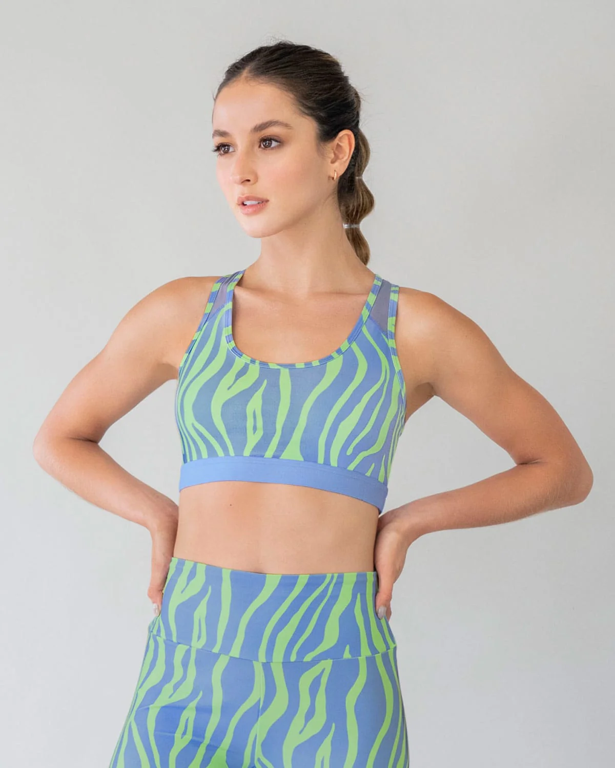 Quick-Dry Racerback Sports Bra - Image 46