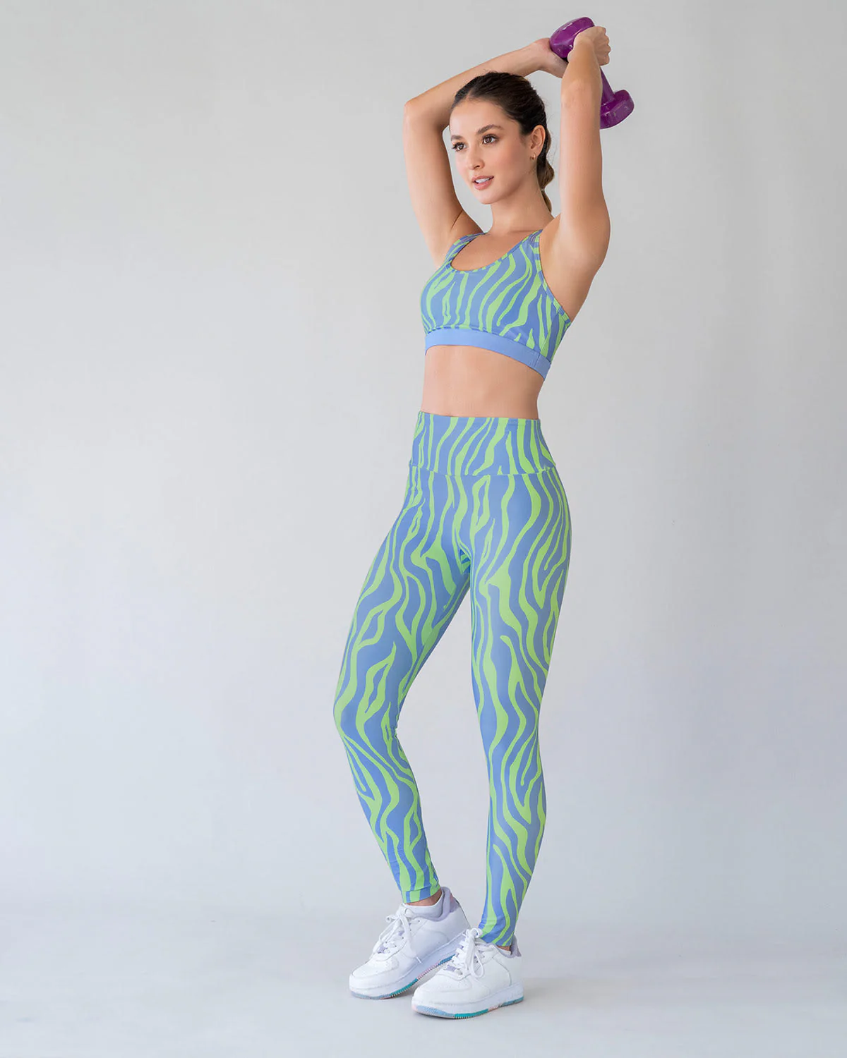 Quick-Dry Racerback Sports Bra - Image 48