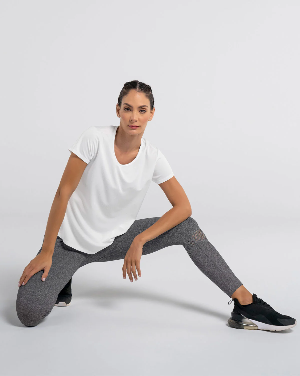 Quick-Dry Short Sleeve Round-Neck Active Tee - Image 17