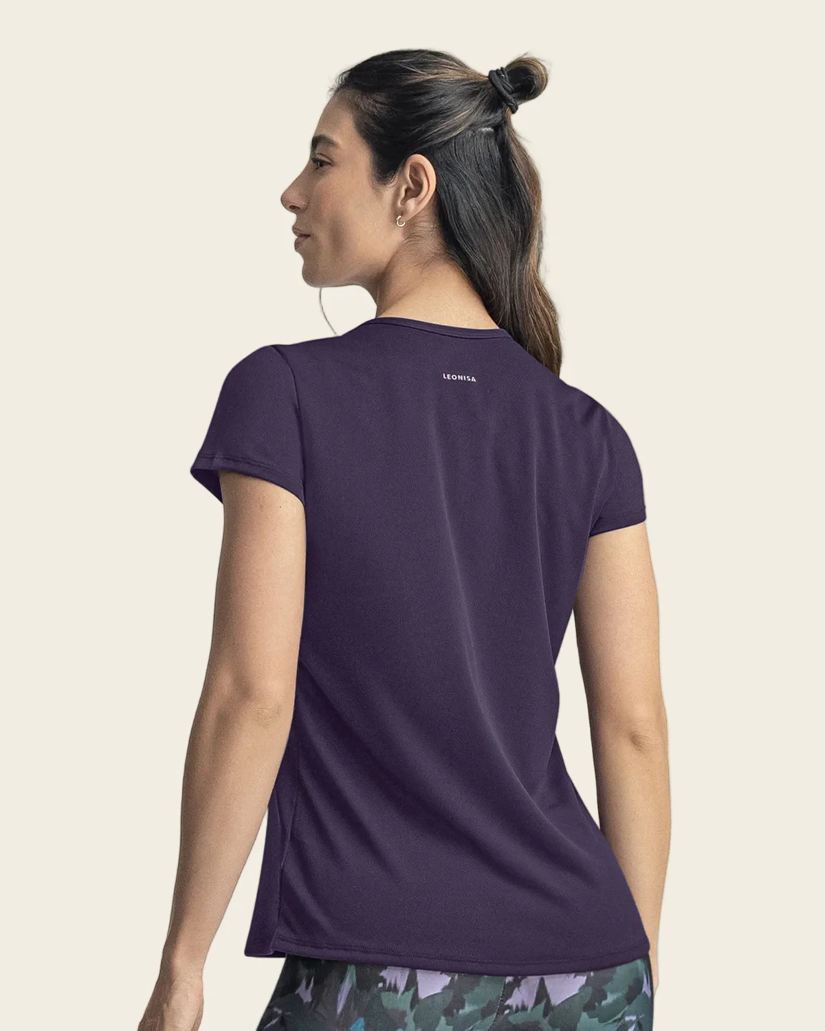 Quick-Dry Short Sleeve Round-Neck Active Tee - Image 2