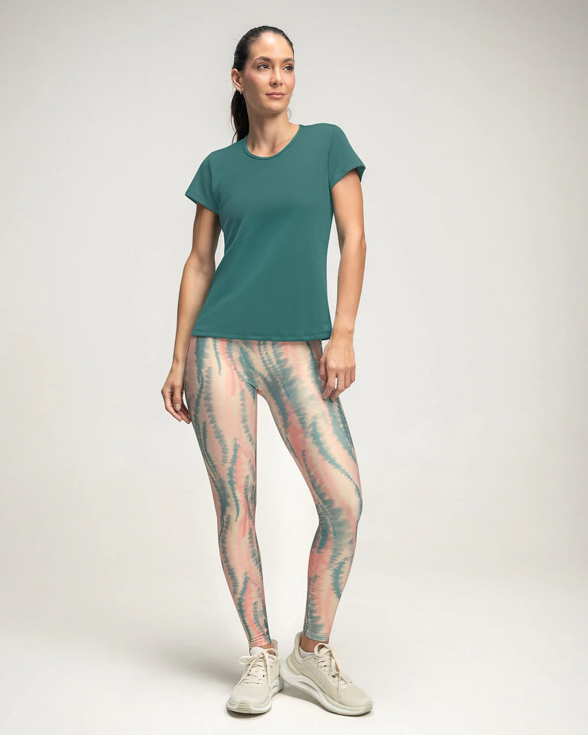 Quick-Dry Short Sleeve Round-Neck Active Tee - Image 21