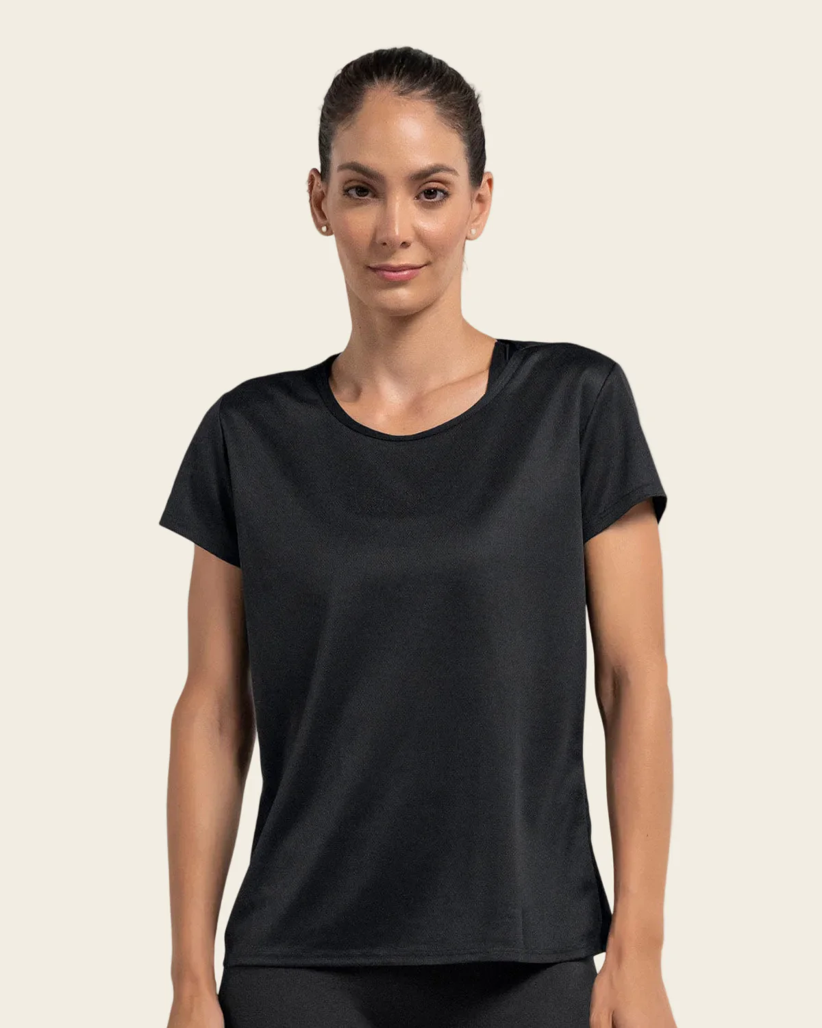 Quick-Dry Short Sleeve Round-Neck Active Tee - Image 7