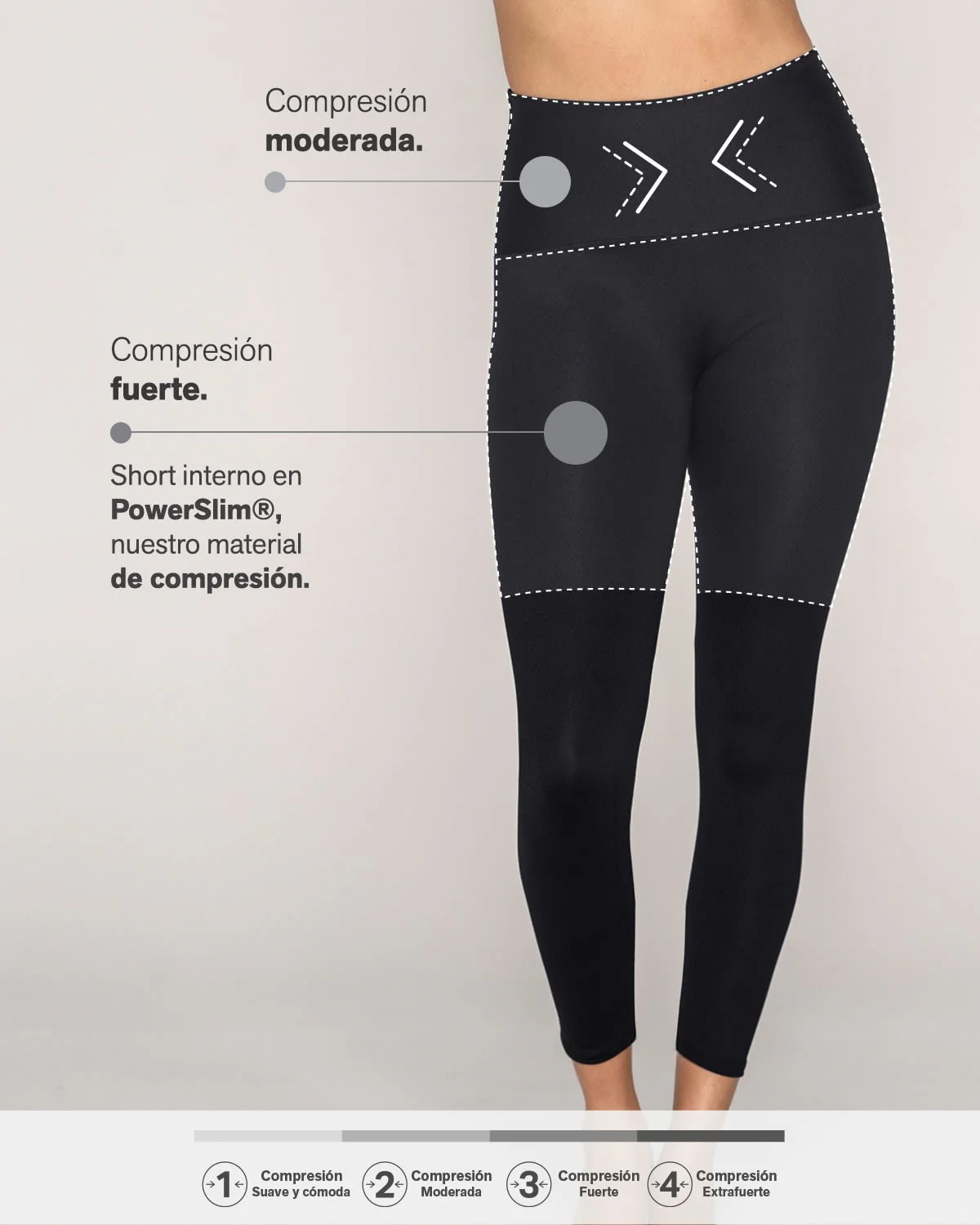 Sculpting Shaper Legging with Butt-Lifting Inner Short - Image 4