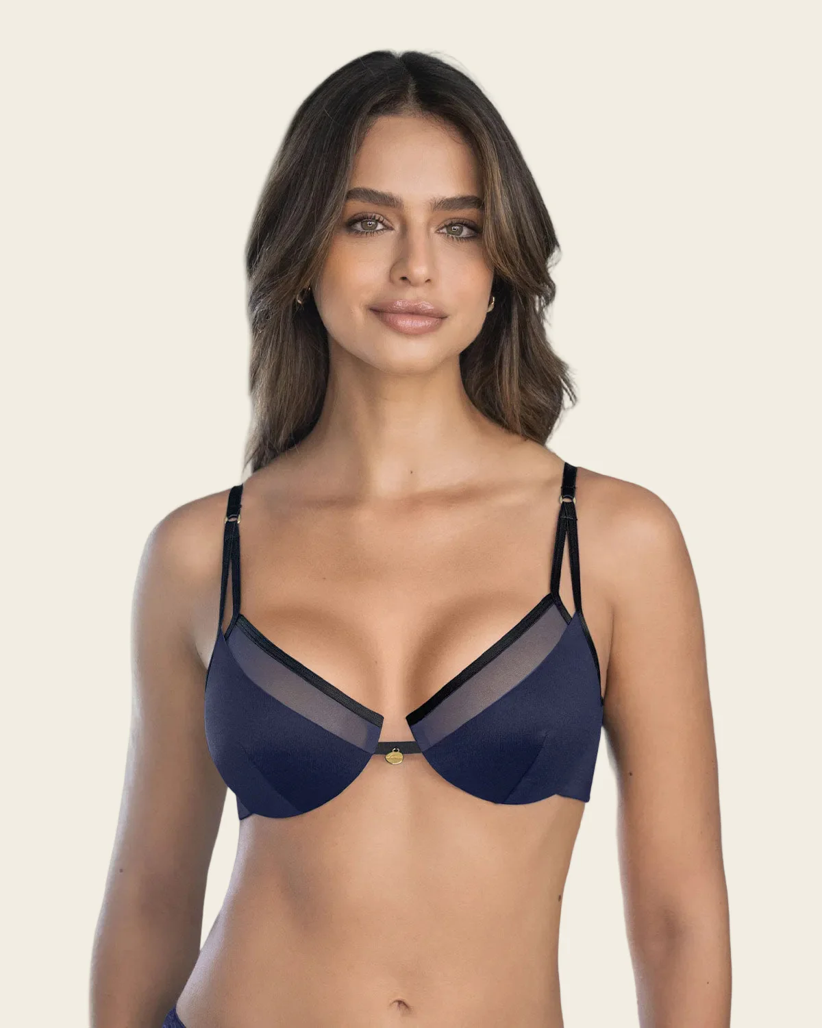 Shadow Mesh Floating Underwire Bra