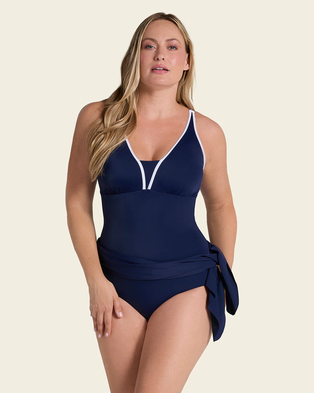 Shaping Full Coverage Multipurpose Swim Dress - Image 7