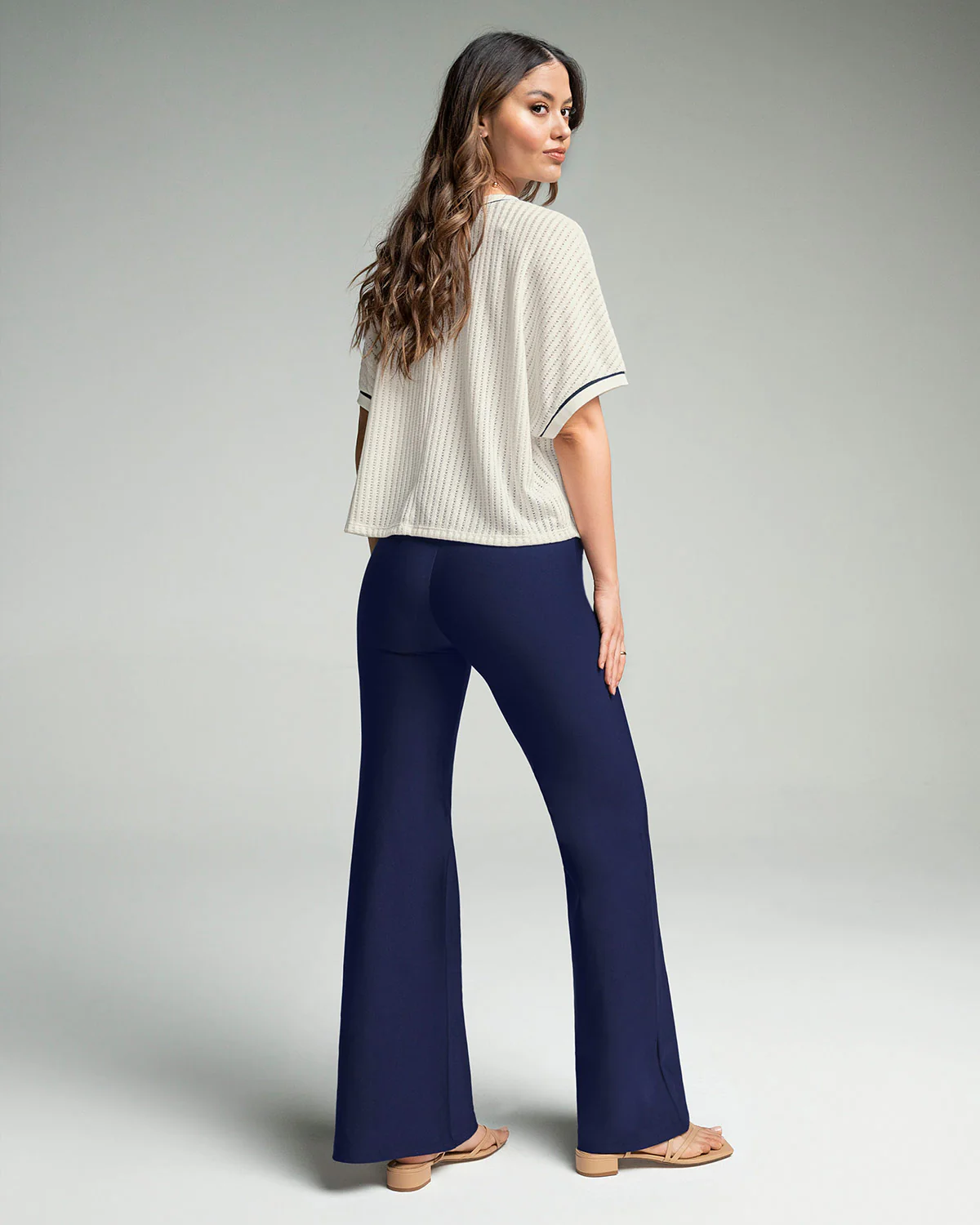 Shaping High-Waisted Flare Legging - Image 13