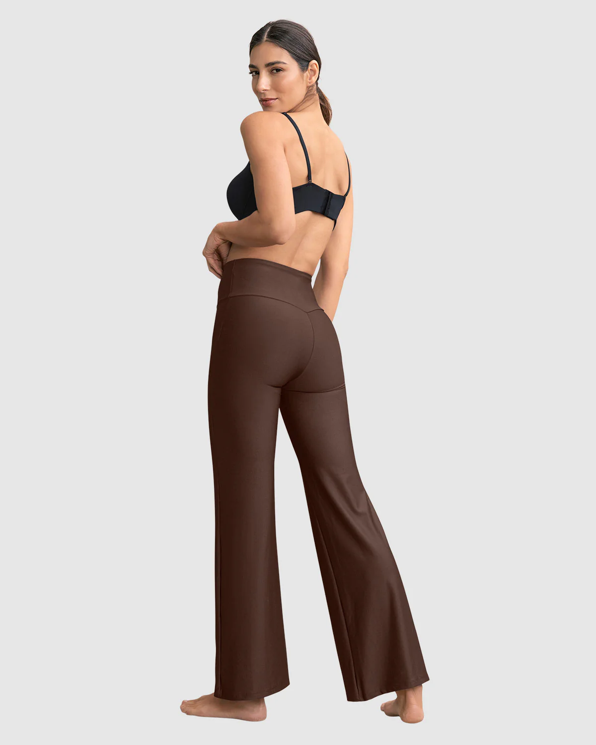 Shaping High-Waisted Flare Legging - Image 7