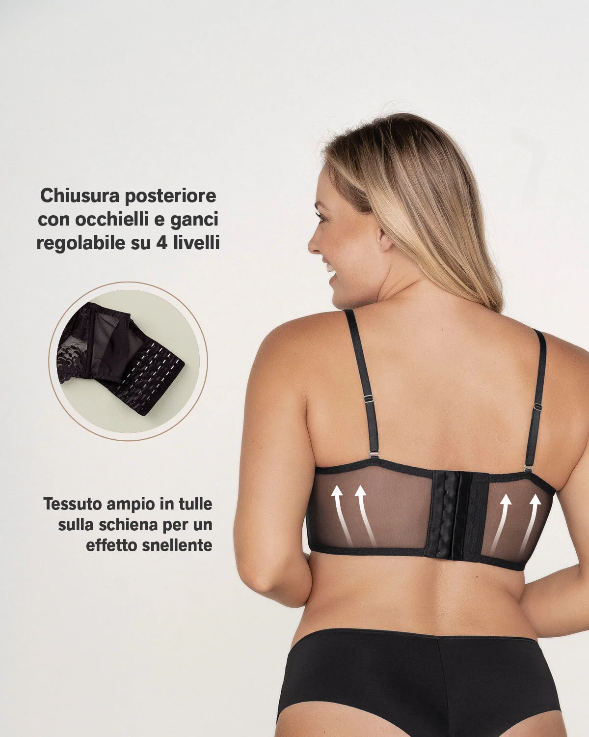 Sheer Lace Underwire Bustier Bra - Image 21