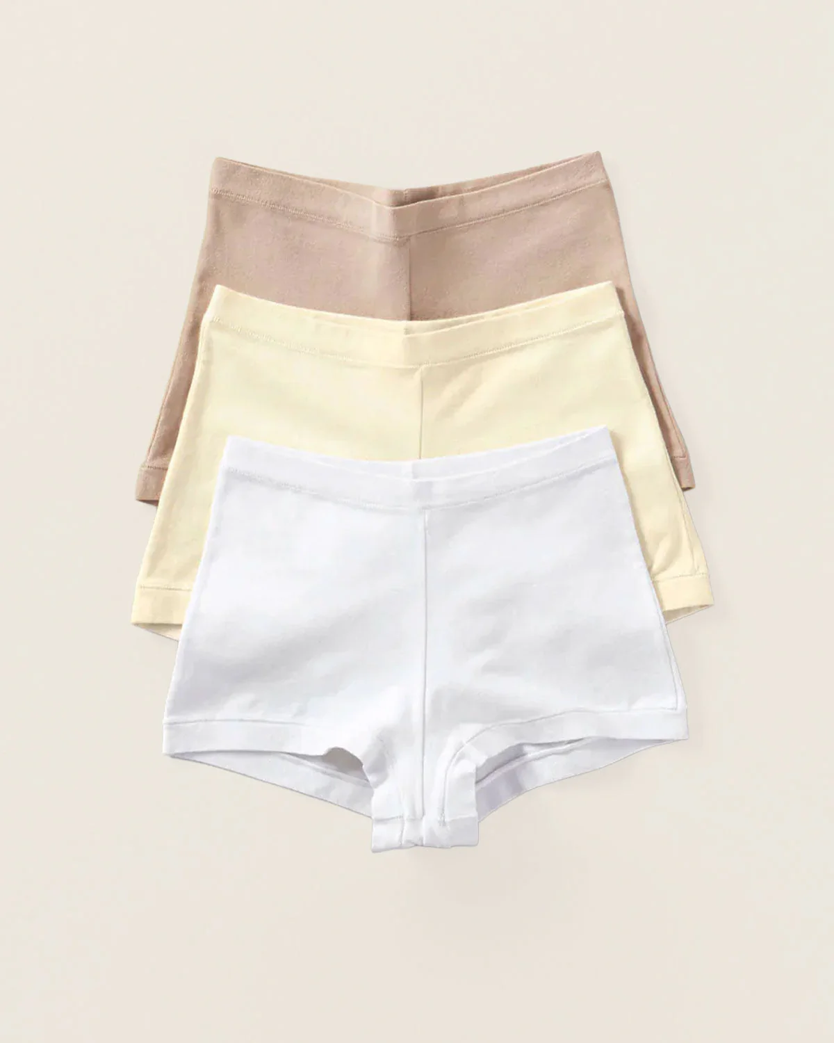 Simply Comfortable 3-Pack Boyshort Knicker in Cotton