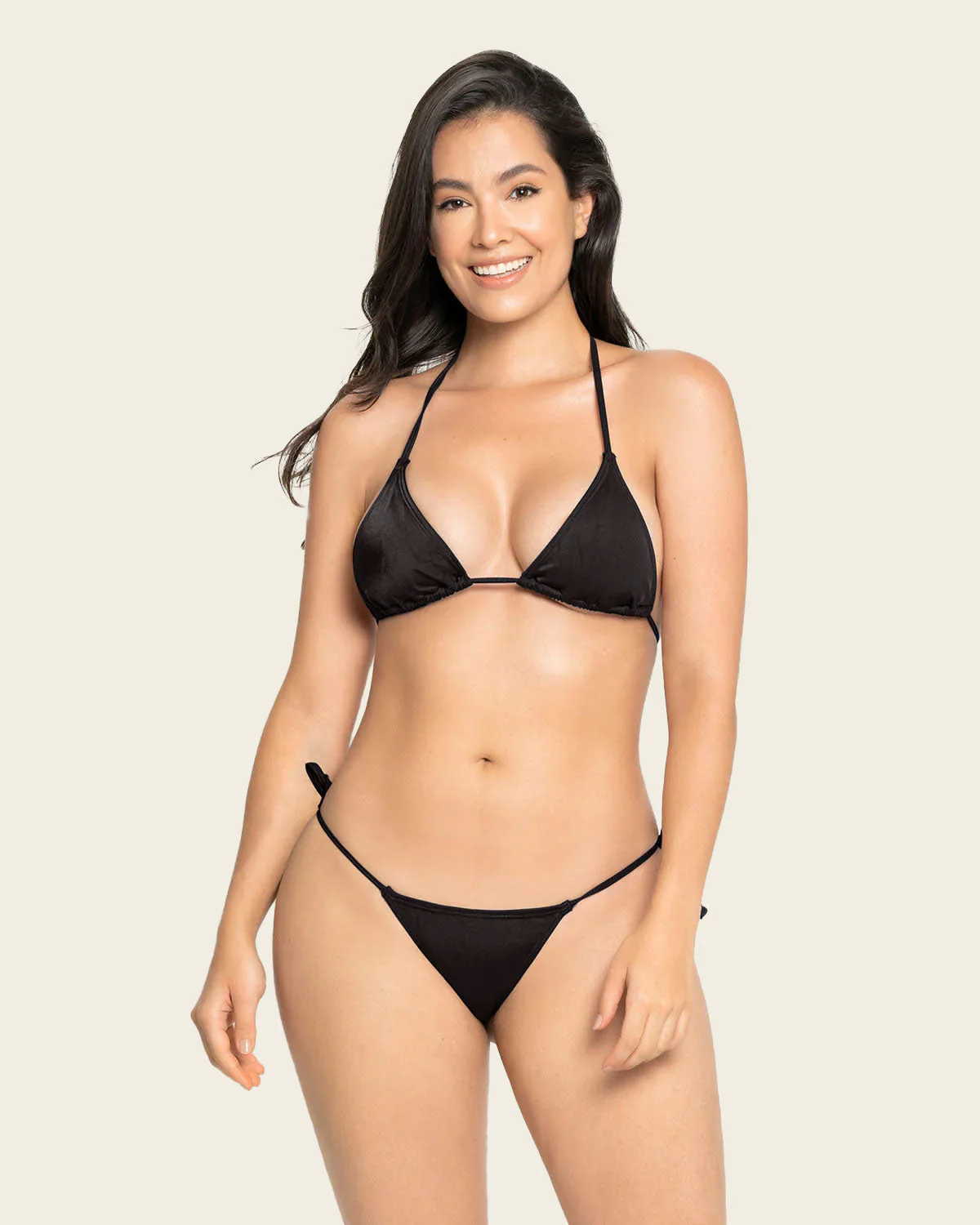 Sliding Triangle Top & G-String Swimsuit
