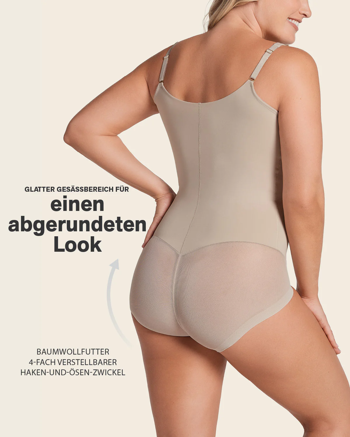 Smoothing Shaper Bodysuit with Underwire Cups - Image 10