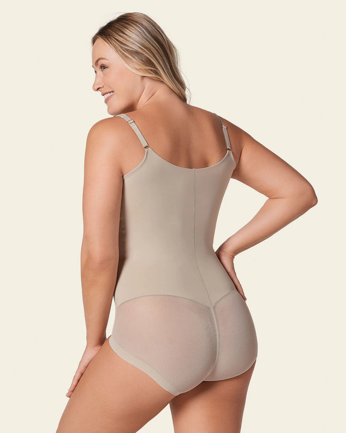 Smoothing Shaper Bodysuit with Underwire Cups - Image 13