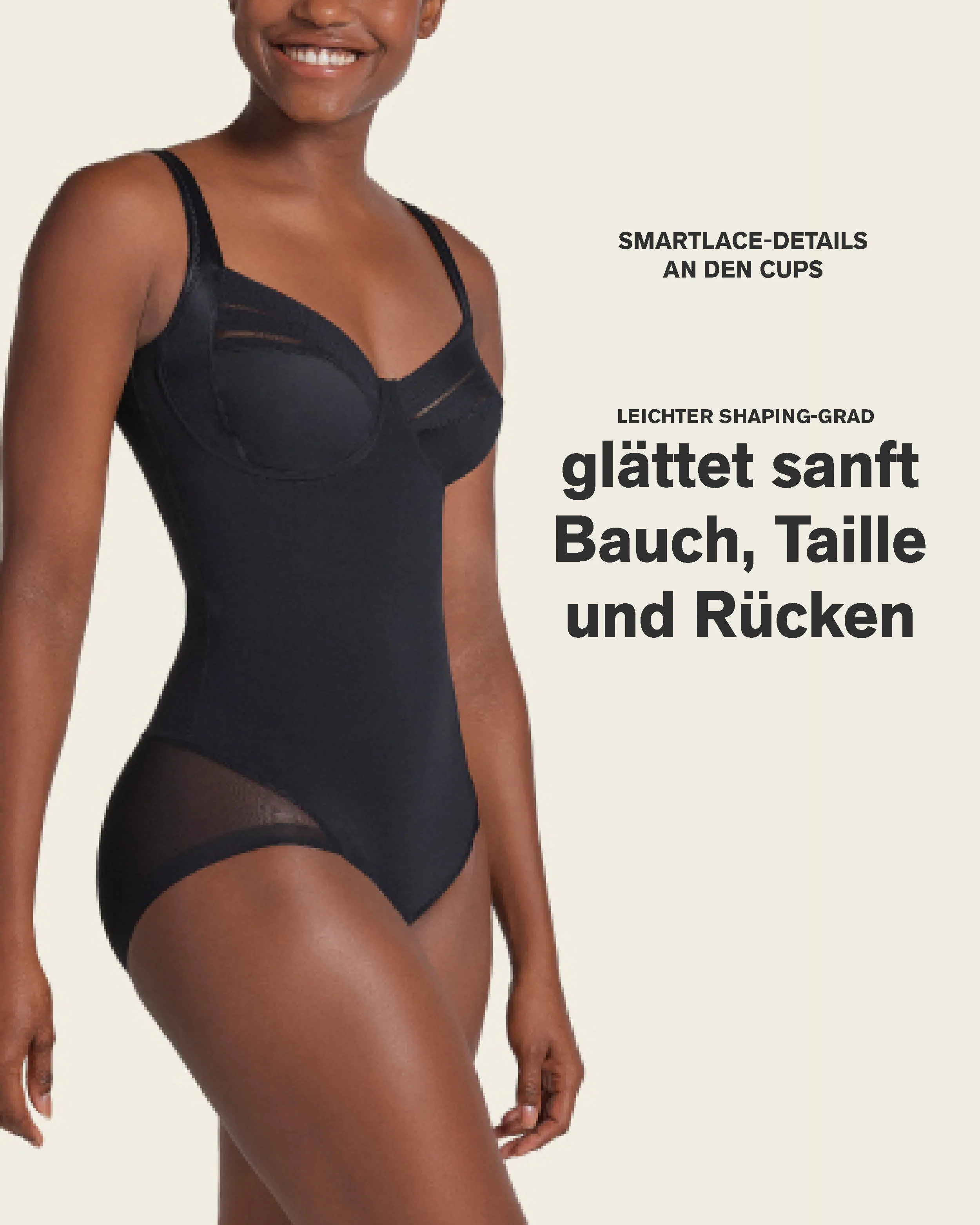 Smoothing Shaper Bodysuit with Underwire Cups - Image 21