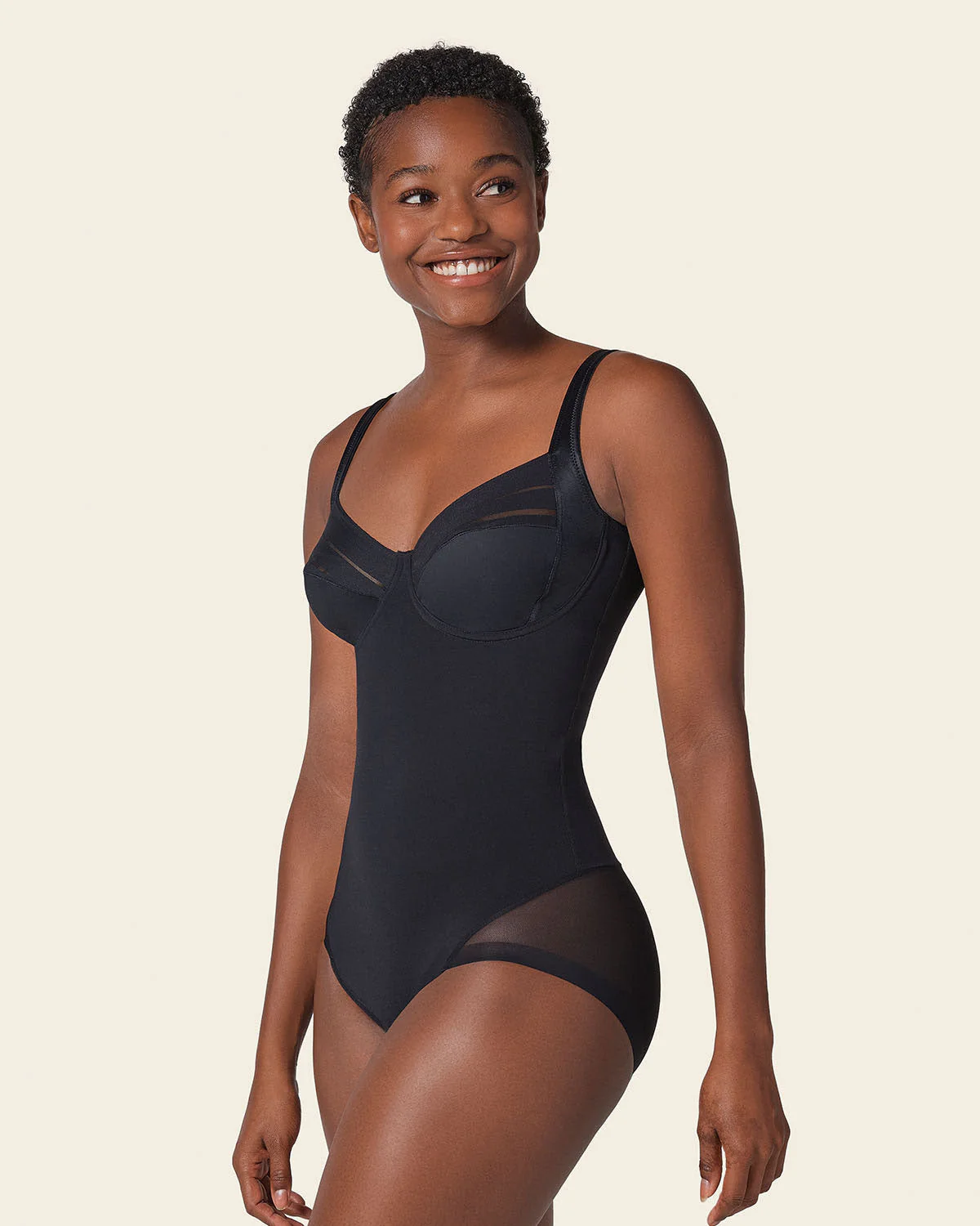 Smoothing Shaper Bodysuit with Underwire Cups - Image 27