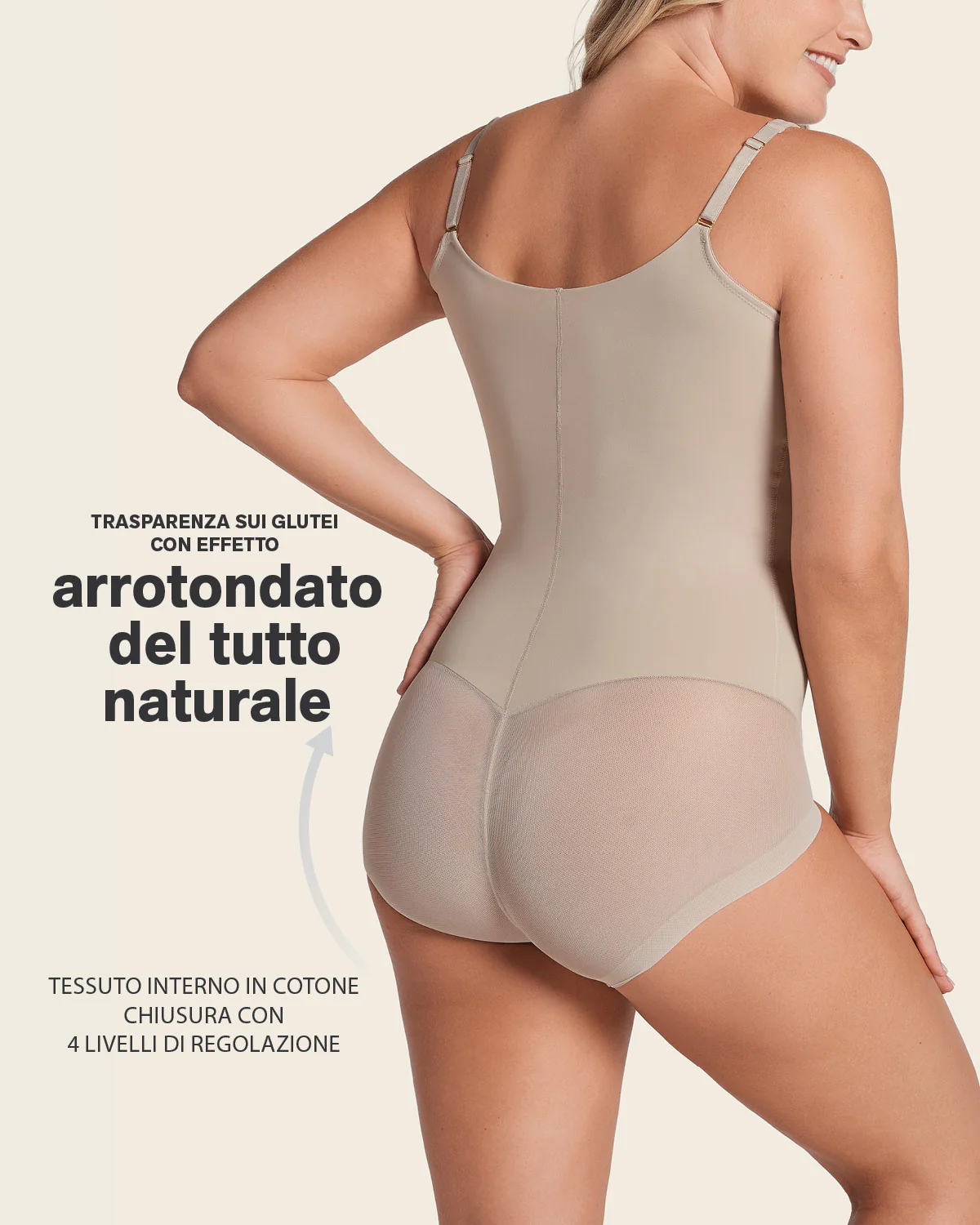Smoothing Shaper Bodysuit with Underwire Cups - Image 6