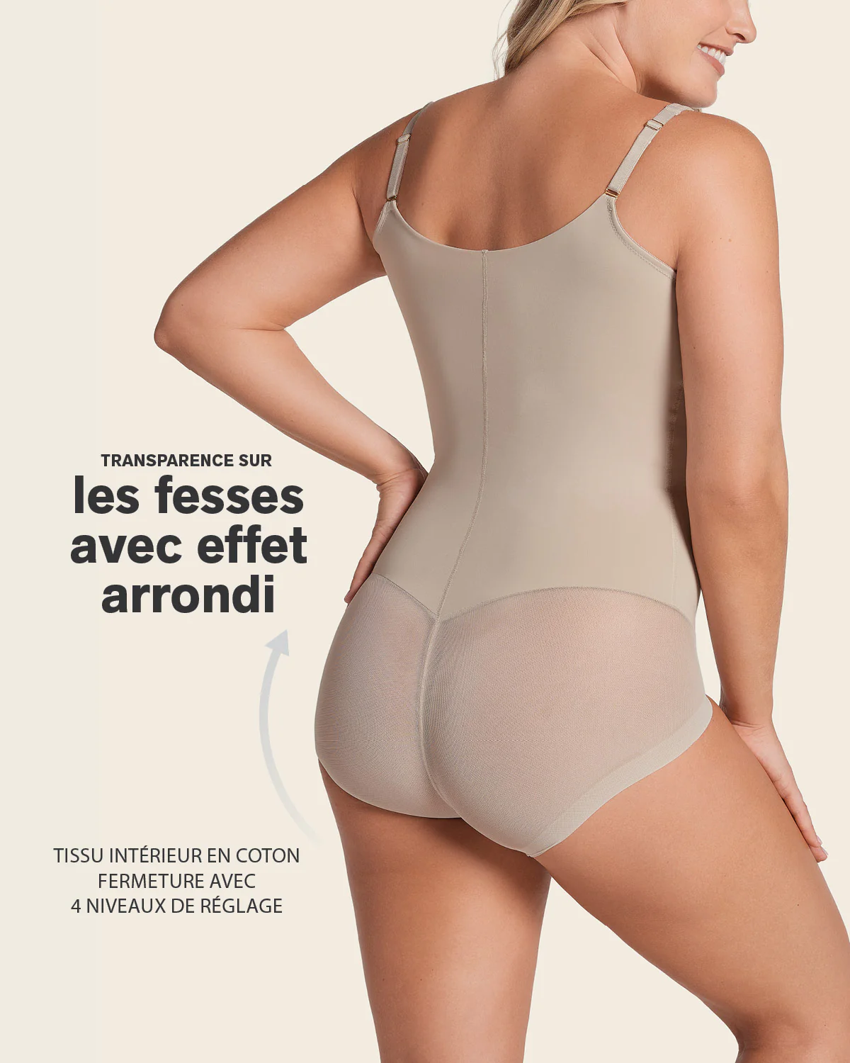 Smoothing Shaper Bodysuit with Underwire Cups - Image 8