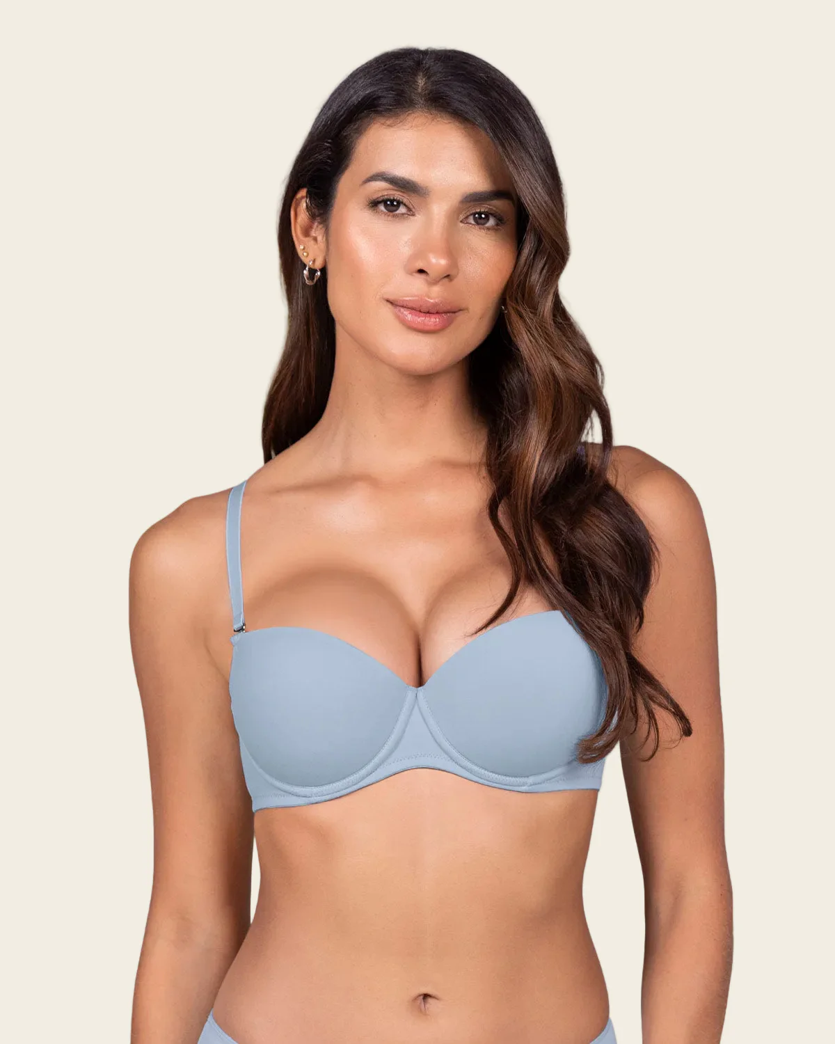 Soft Cup Underwire Push-Up Bra - Image 10