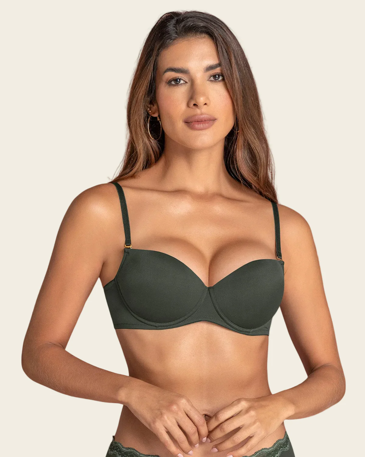 Soft Cup Underwire Push-Up Bra - Image 14