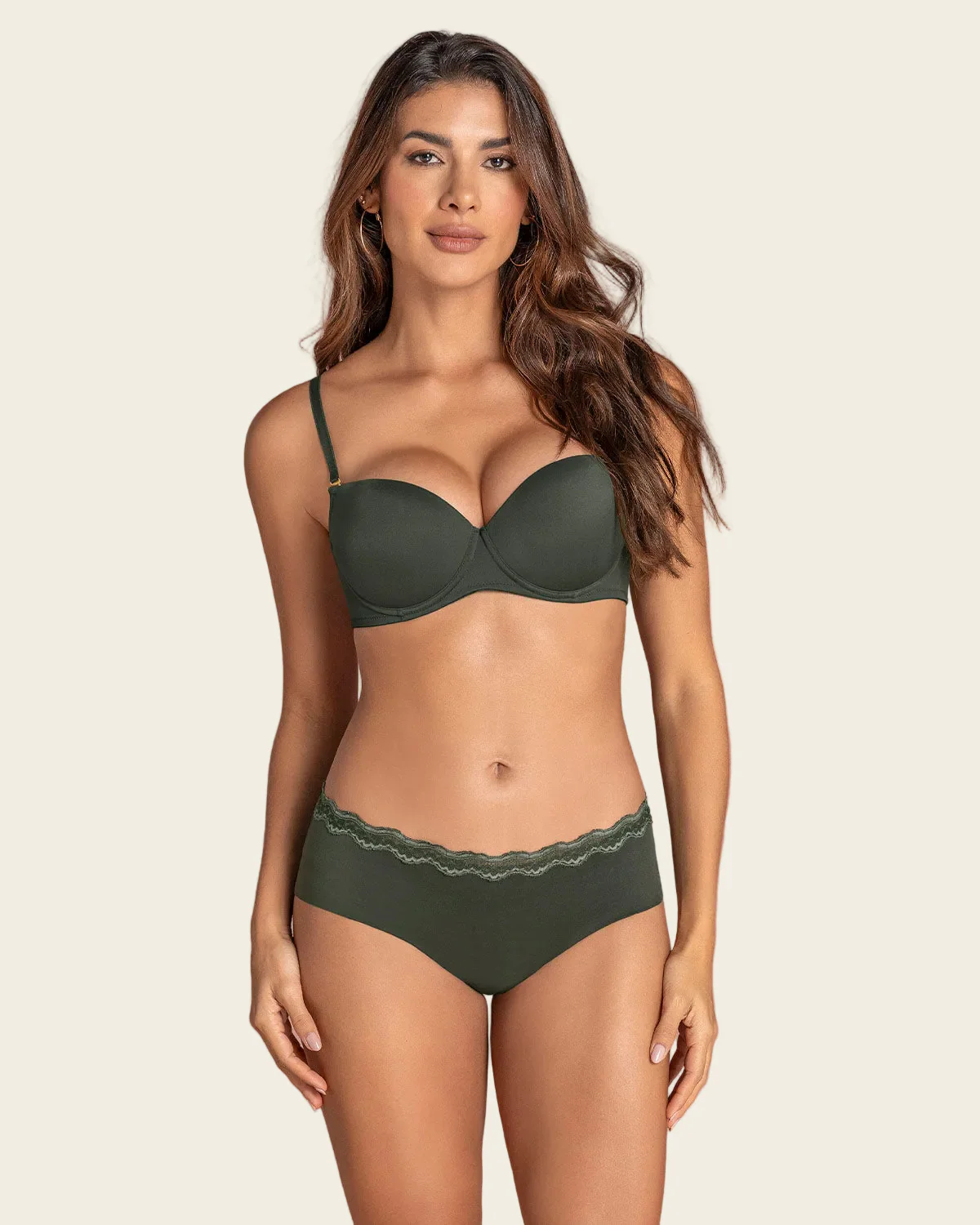 Soft Cup Underwire Push-Up Bra - Image 16