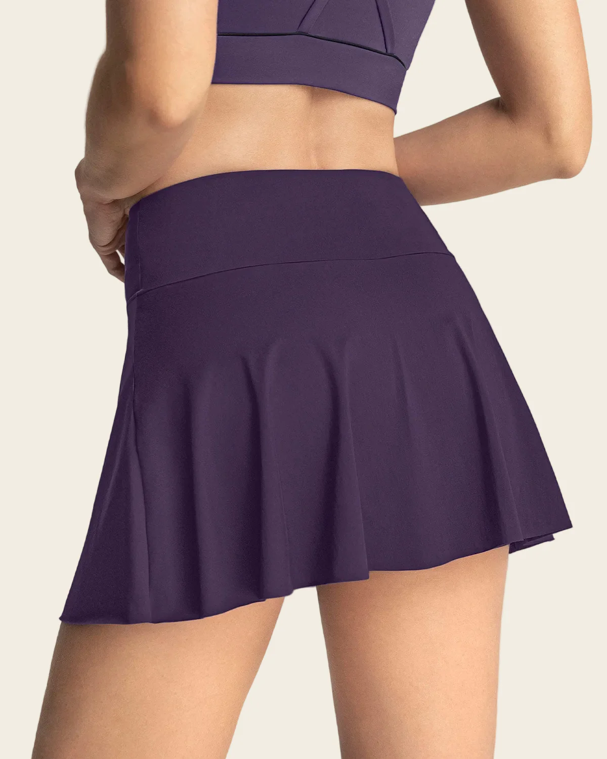 Sporty Trouser Skirt with Side Pocket - Image 2