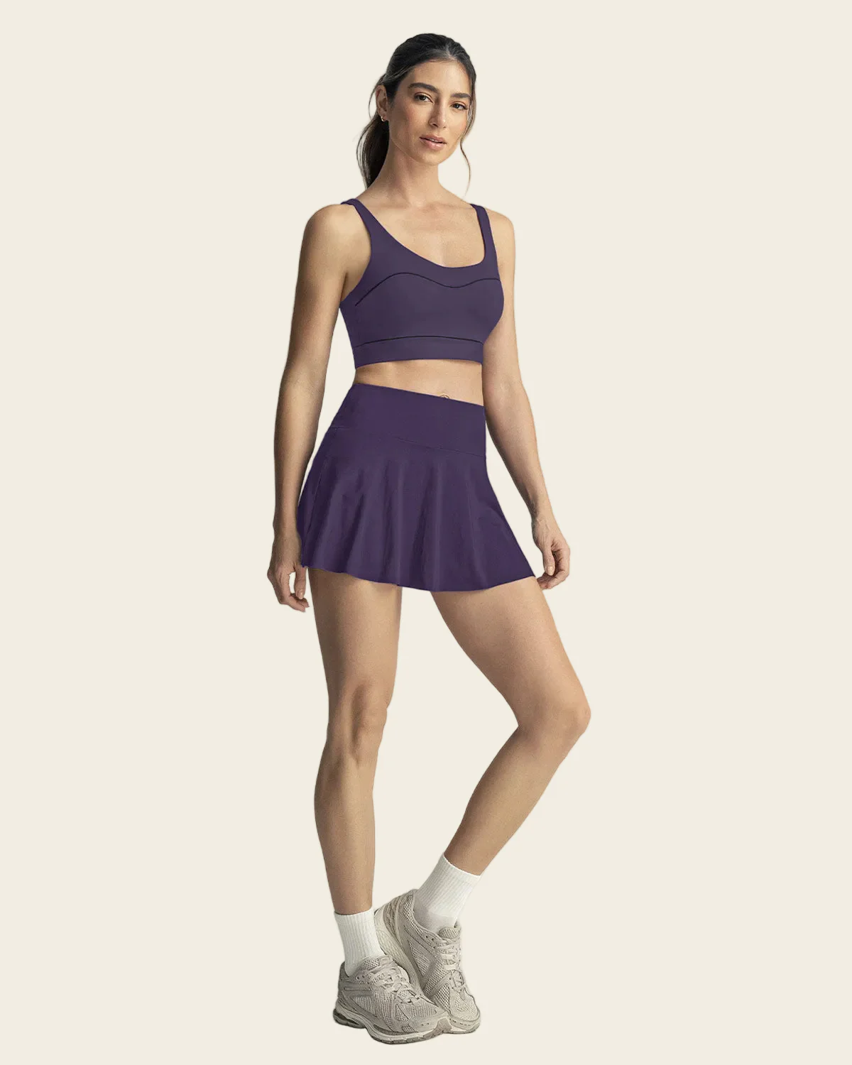 Sporty Trouser Skirt with Side Pocket - Image 3