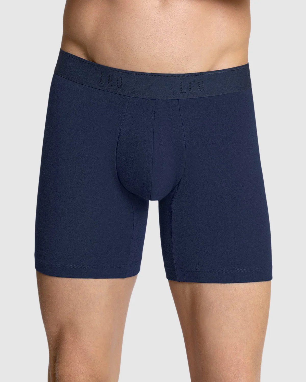 Stretch Cotton Mid-thigh Boxer Brief - Image 10