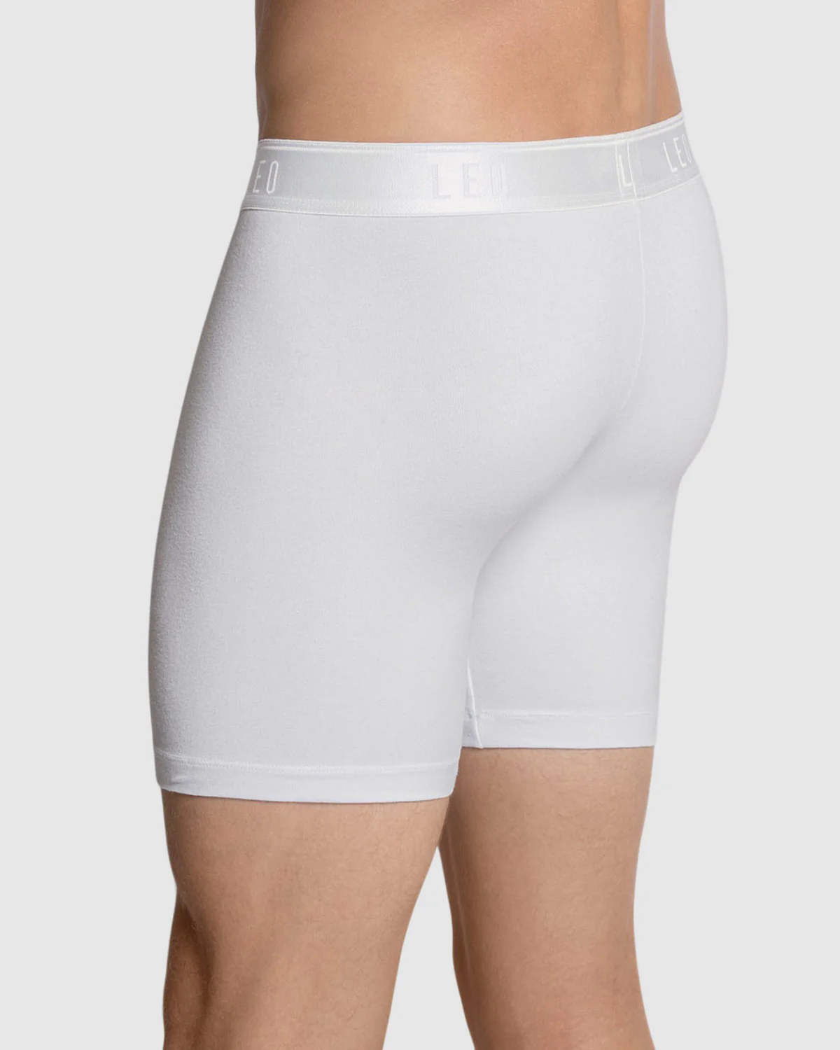Stretch Cotton Mid-thigh Boxer Brief - Image 7