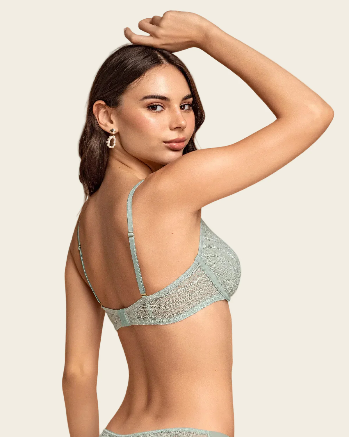 Super Light Unlined Bralette with Underwire - Image 2