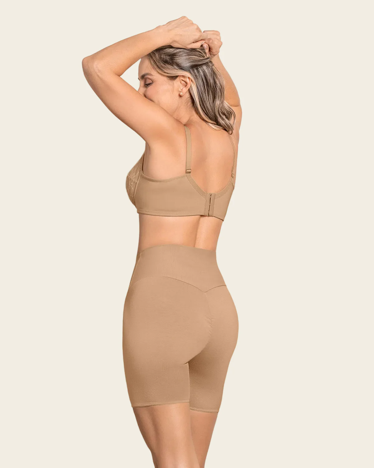 The Classic Triangle Bra with Lace Accents - Image 4