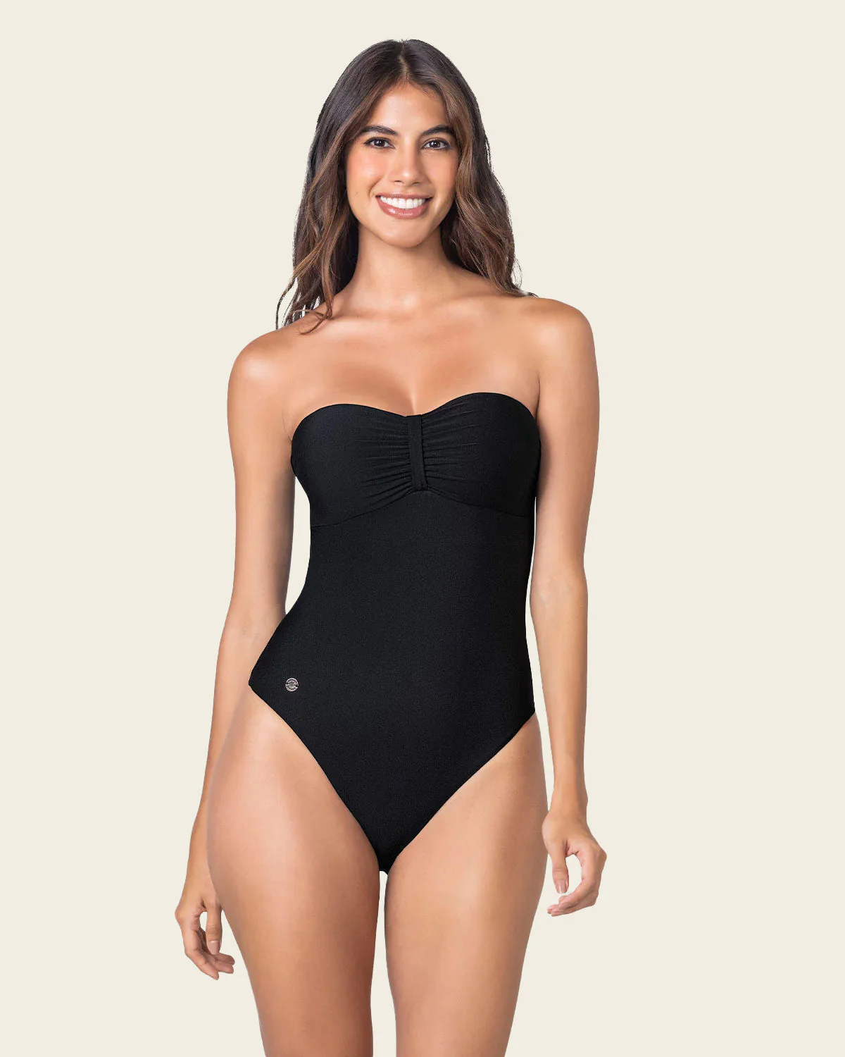 Tie-Back One-Piece Convertible Swimsuit