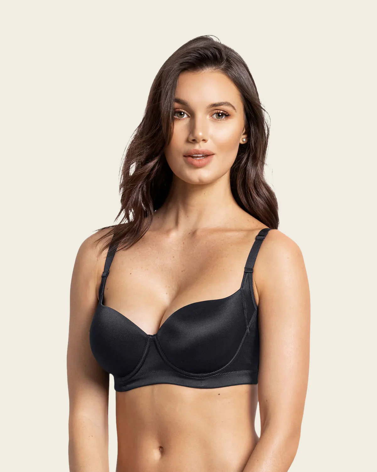 Tirangle Bra High Coverage Underarm and Back