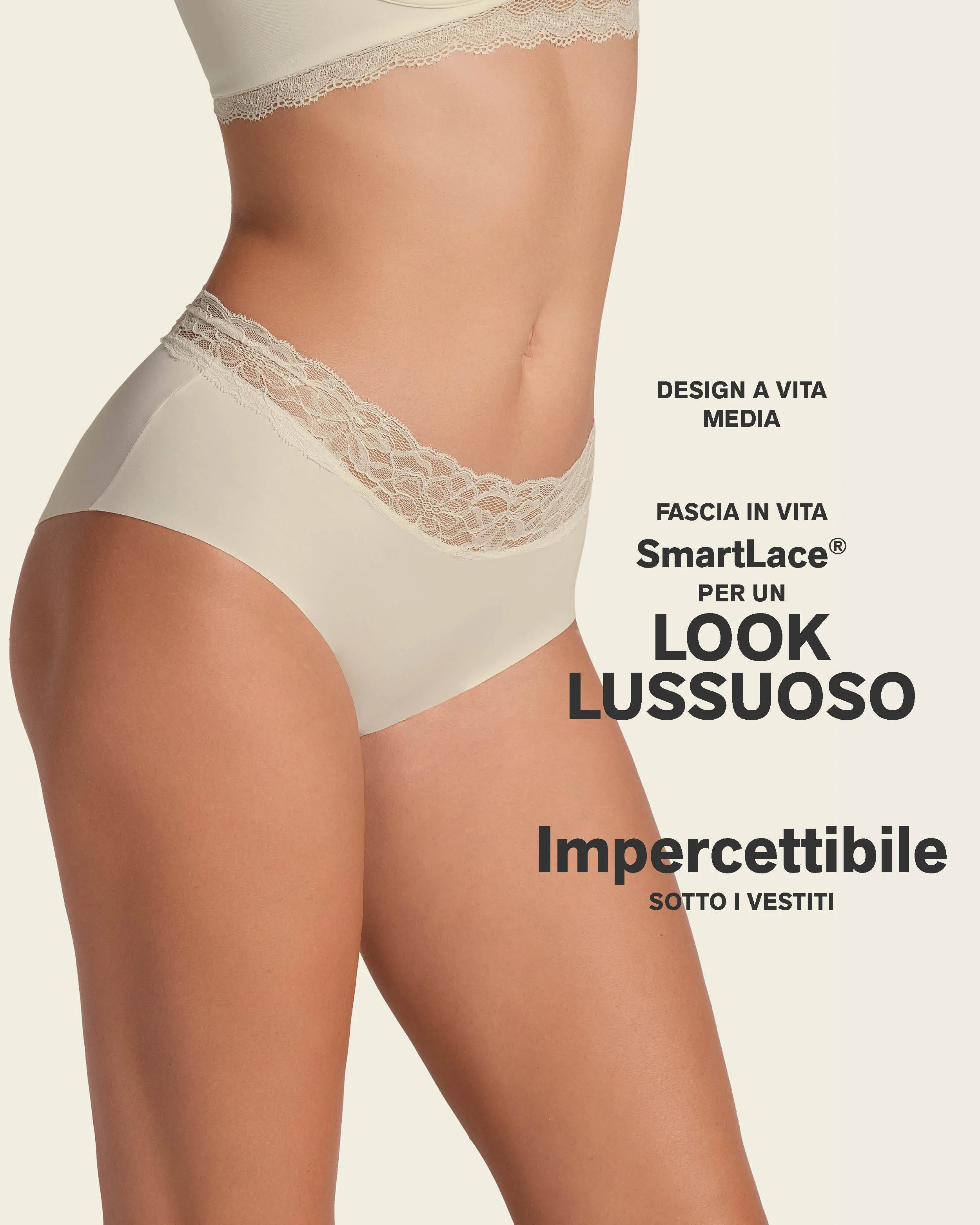 Ultra Light Lace Trim Hipster Knicker - Image 14