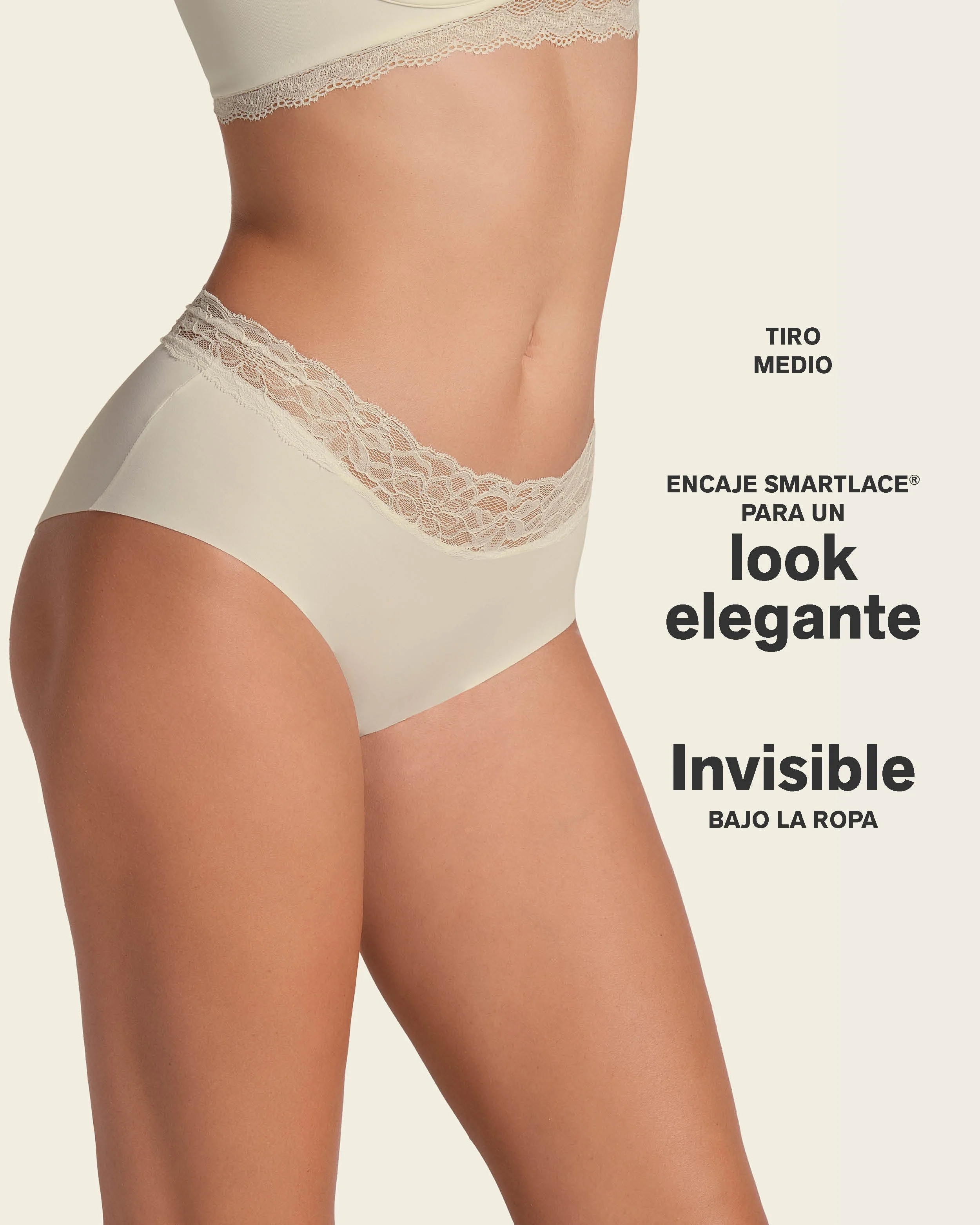 Ultra Light Lace Trim Hipster Knicker - Image 18