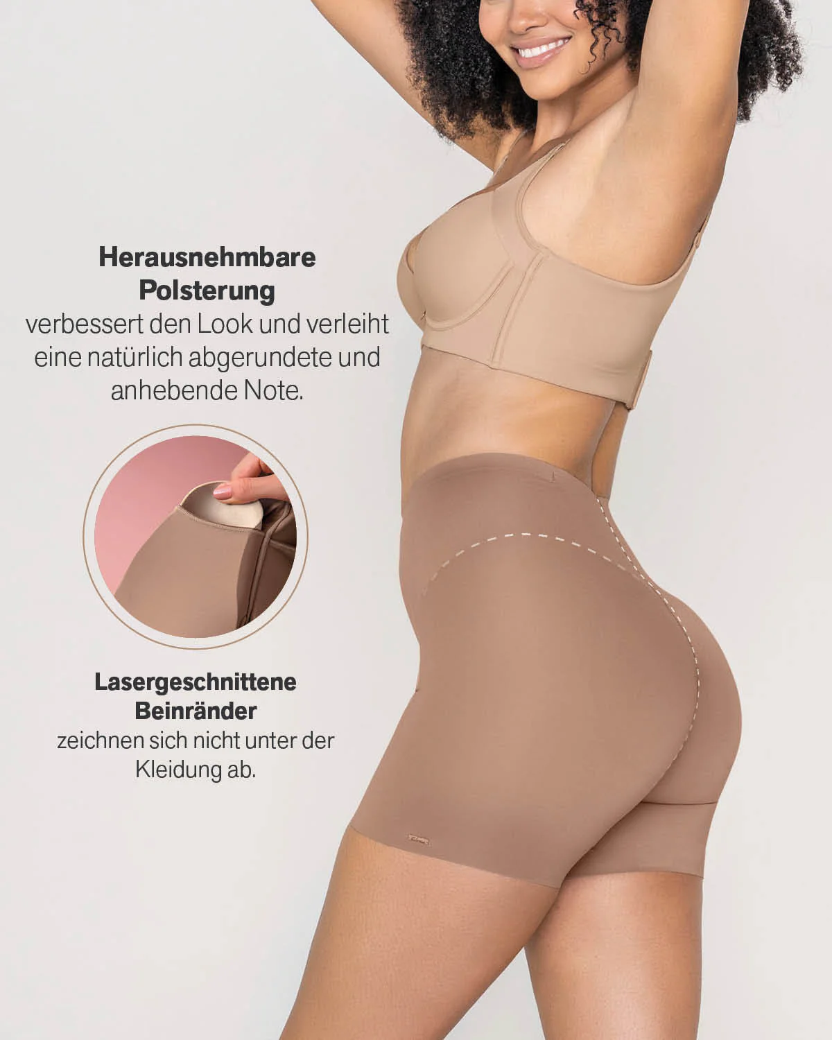 Undetectable Padded Butt Lifter Shaper Short - Image 11