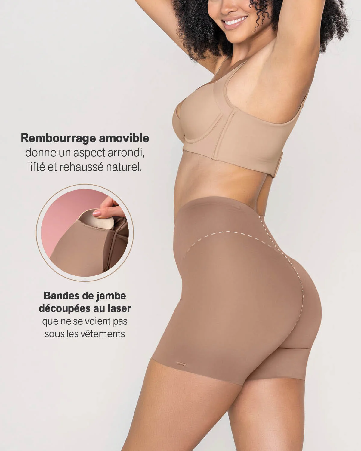 Undetectable Padded Butt Lifter Shaper Short - Image 13