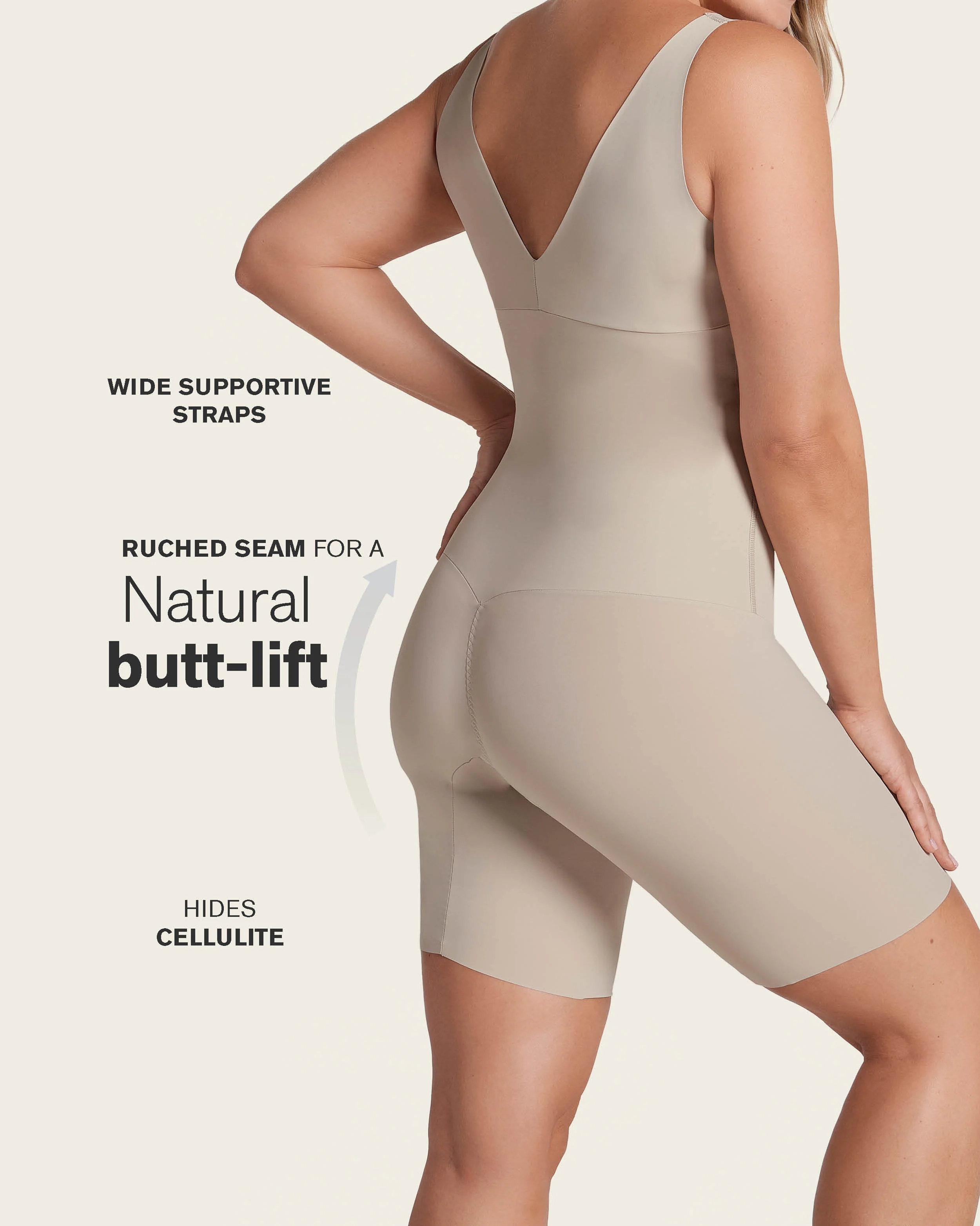 Undetectable Step-In Mid-Thigh Body Shaper - Image 4