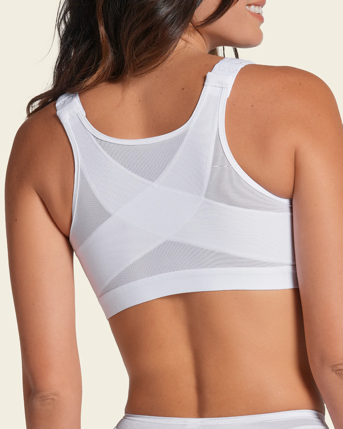 Unlined Wireless Posture Corrector Bra - Image 13